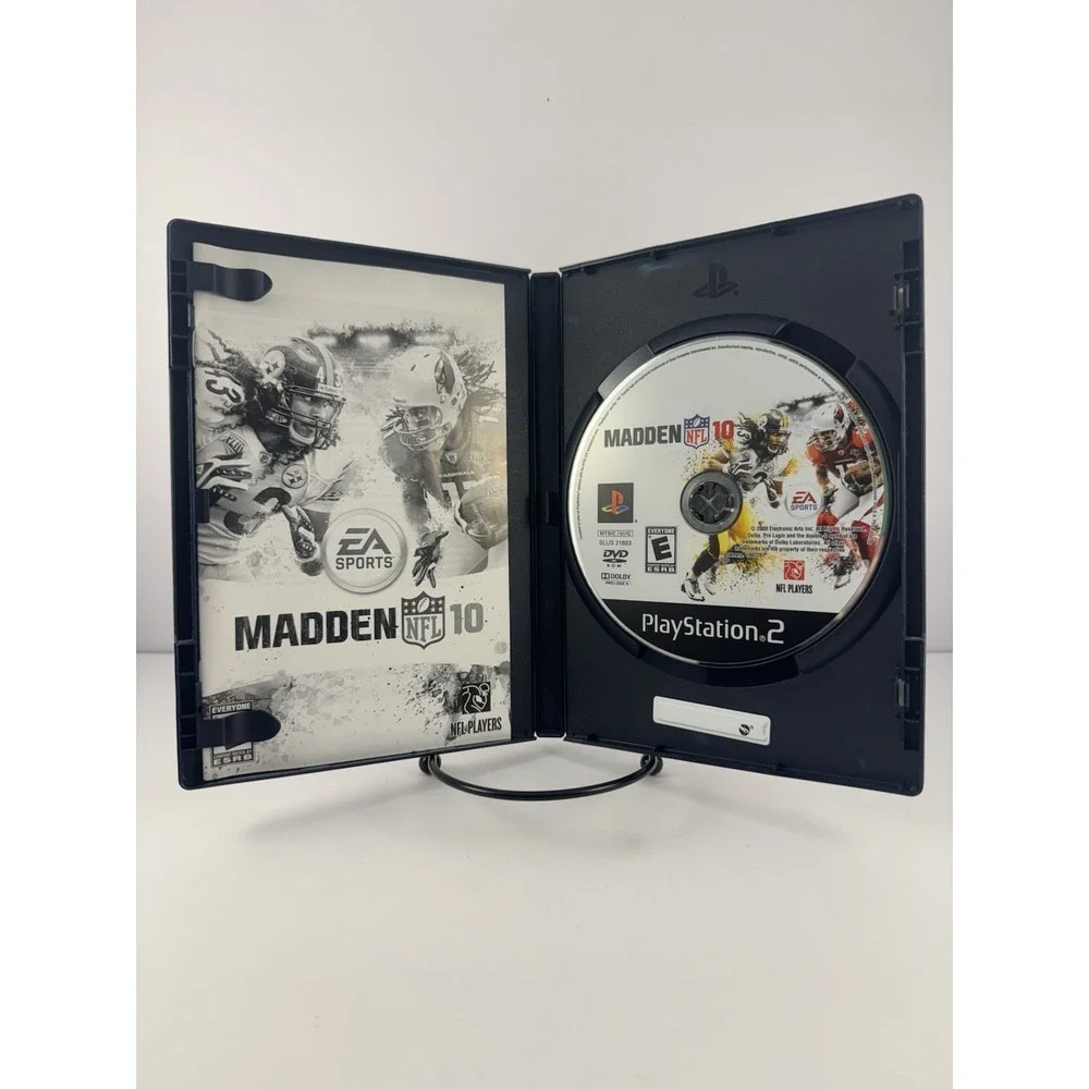 Madden NFL 10 (Sony PlayStation 2, 2009) W/‎ Manual